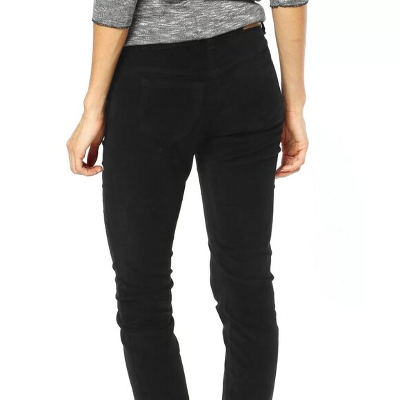 Desigual Velour Cotton Stretch Pants 38P2648 FLORES - Picture 2 of 9